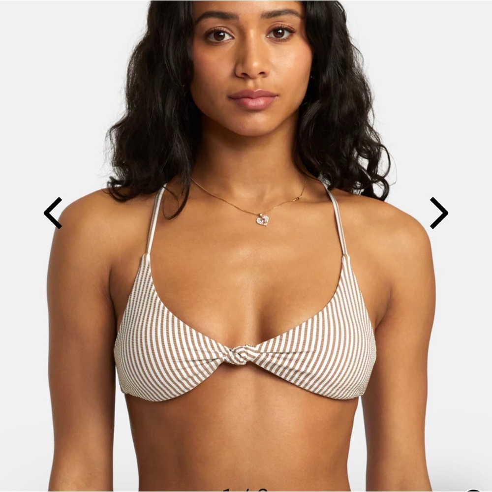 RVCA Striped Bikini, size S